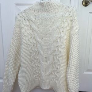 Knitted Cream Sweater